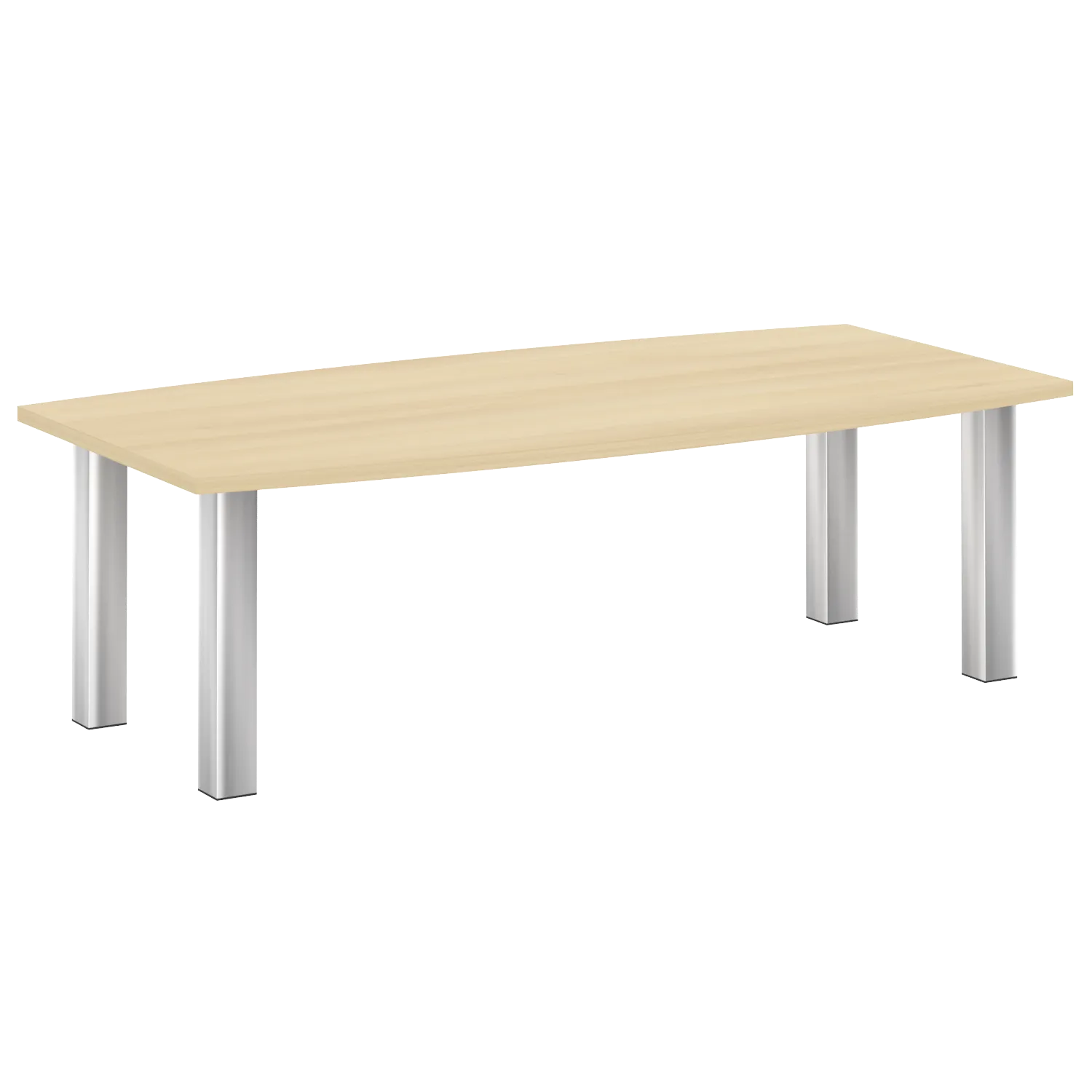 Стол переговорный (опоры - нерж.сталь) Yalta M-LT.SP-2 акация лорка